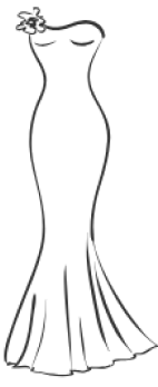 Création robe Mariée coupe Sirène à Fleury les Aubrais, près d'Orléans (45)